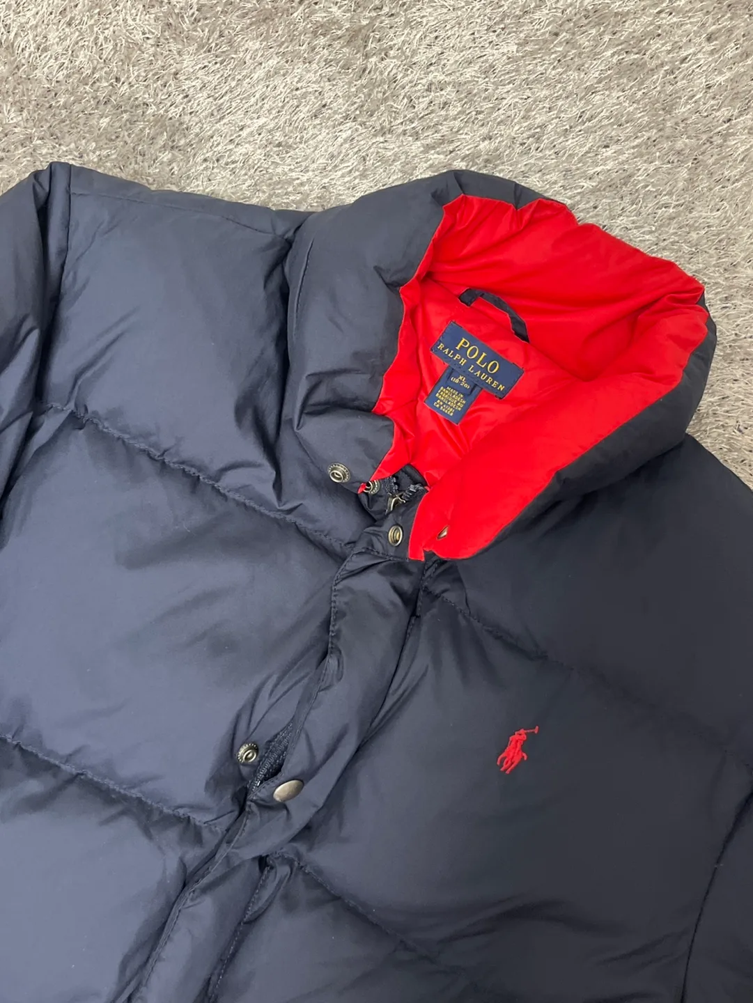 폴로 랄프로렌 남성 패딩 점퍼 XL