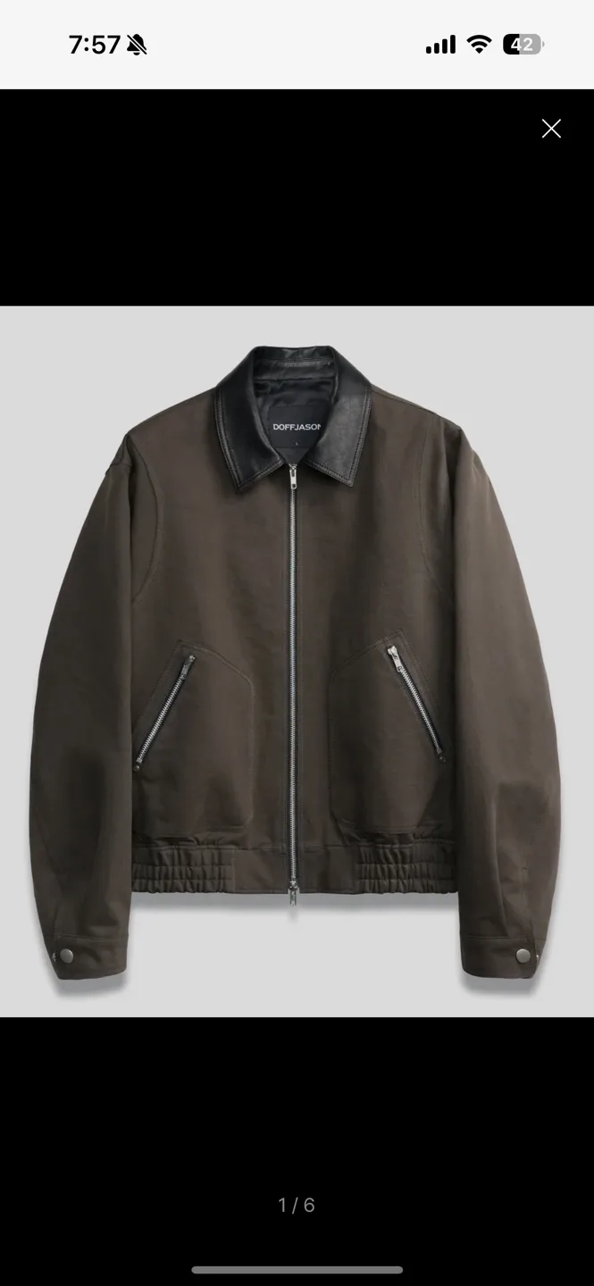 극미중고) 도프제이슨 워크자켓 m 카키