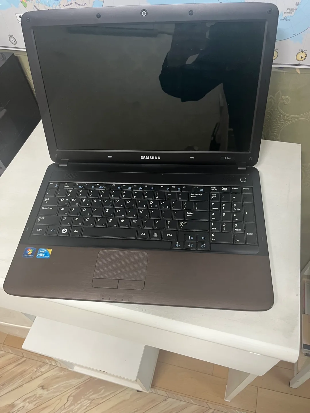 중고 삼성노트북np-r540(부품용) 15.6인치