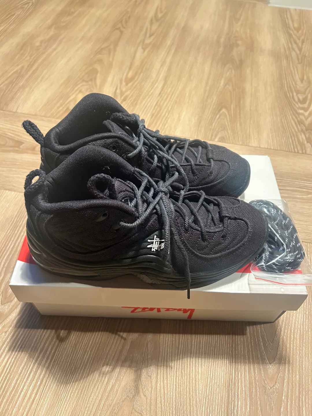 나이키운동화 에어페니2 스투시운동화