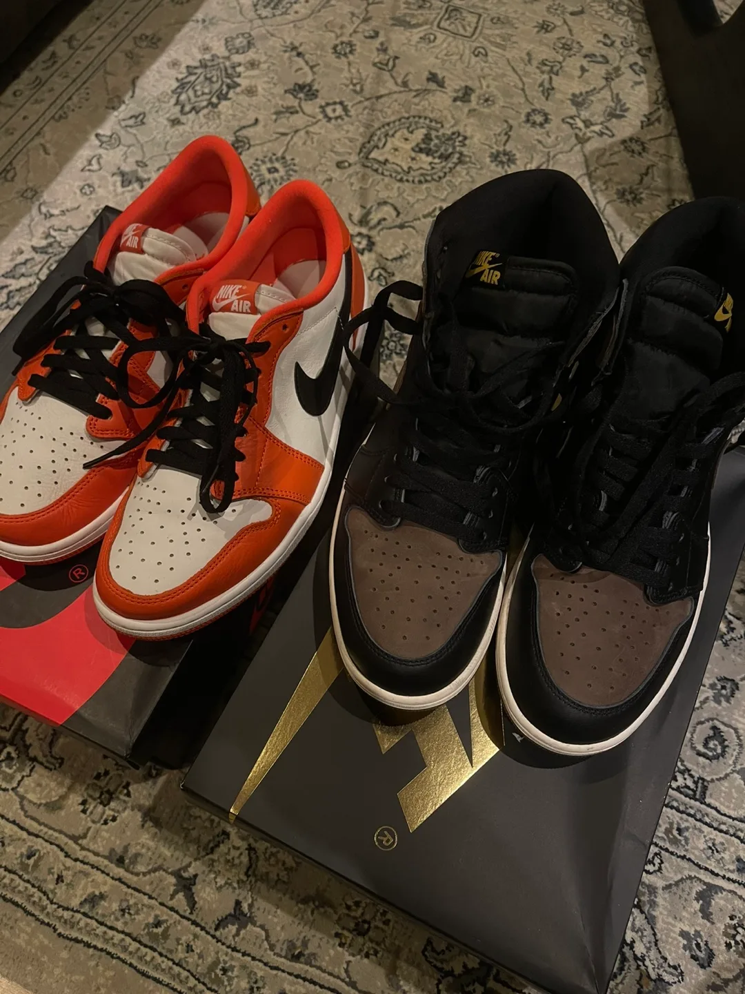 조던 1 두켤레 중고 상태 최상 285