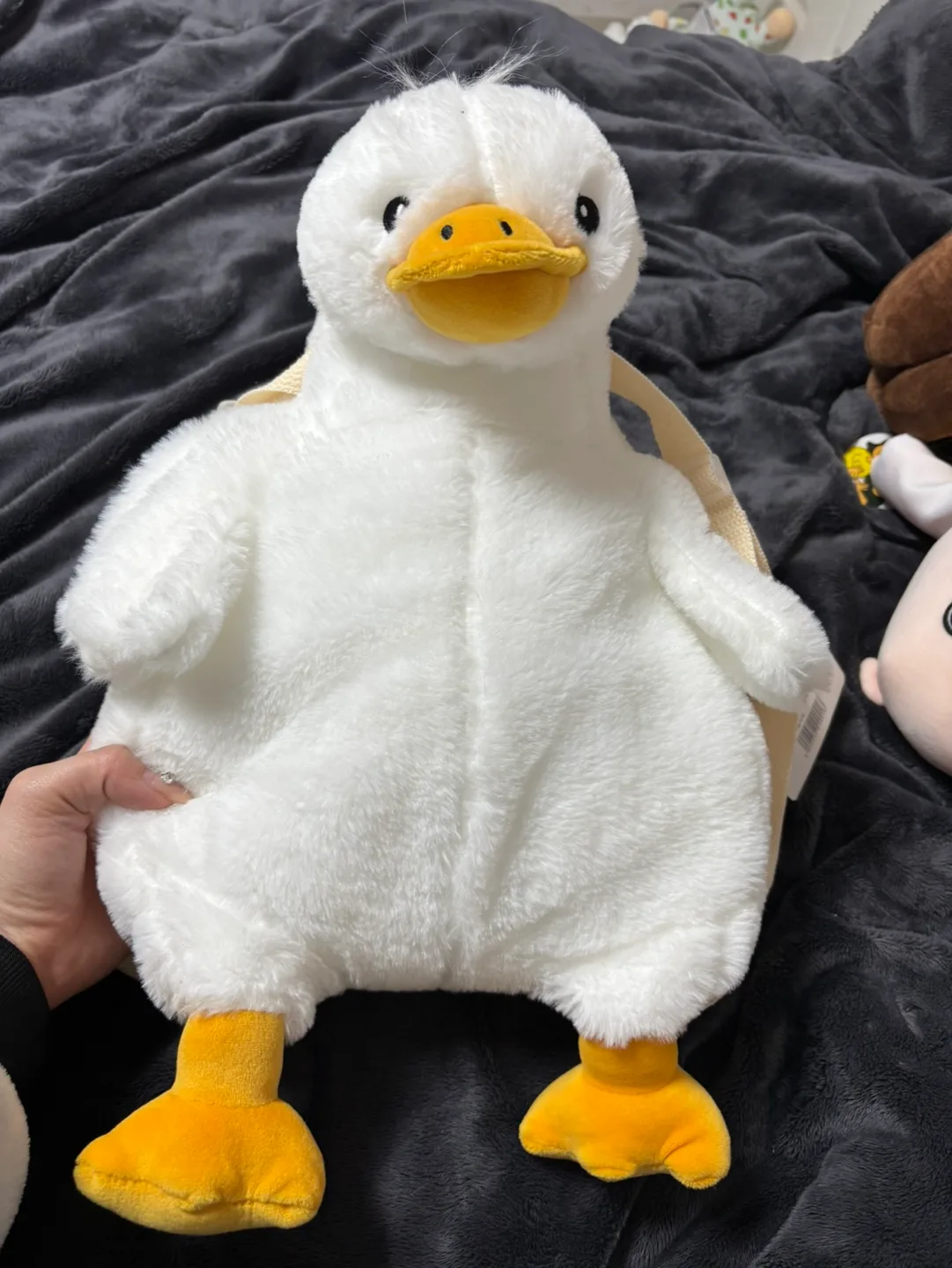 오리 인형 백팩