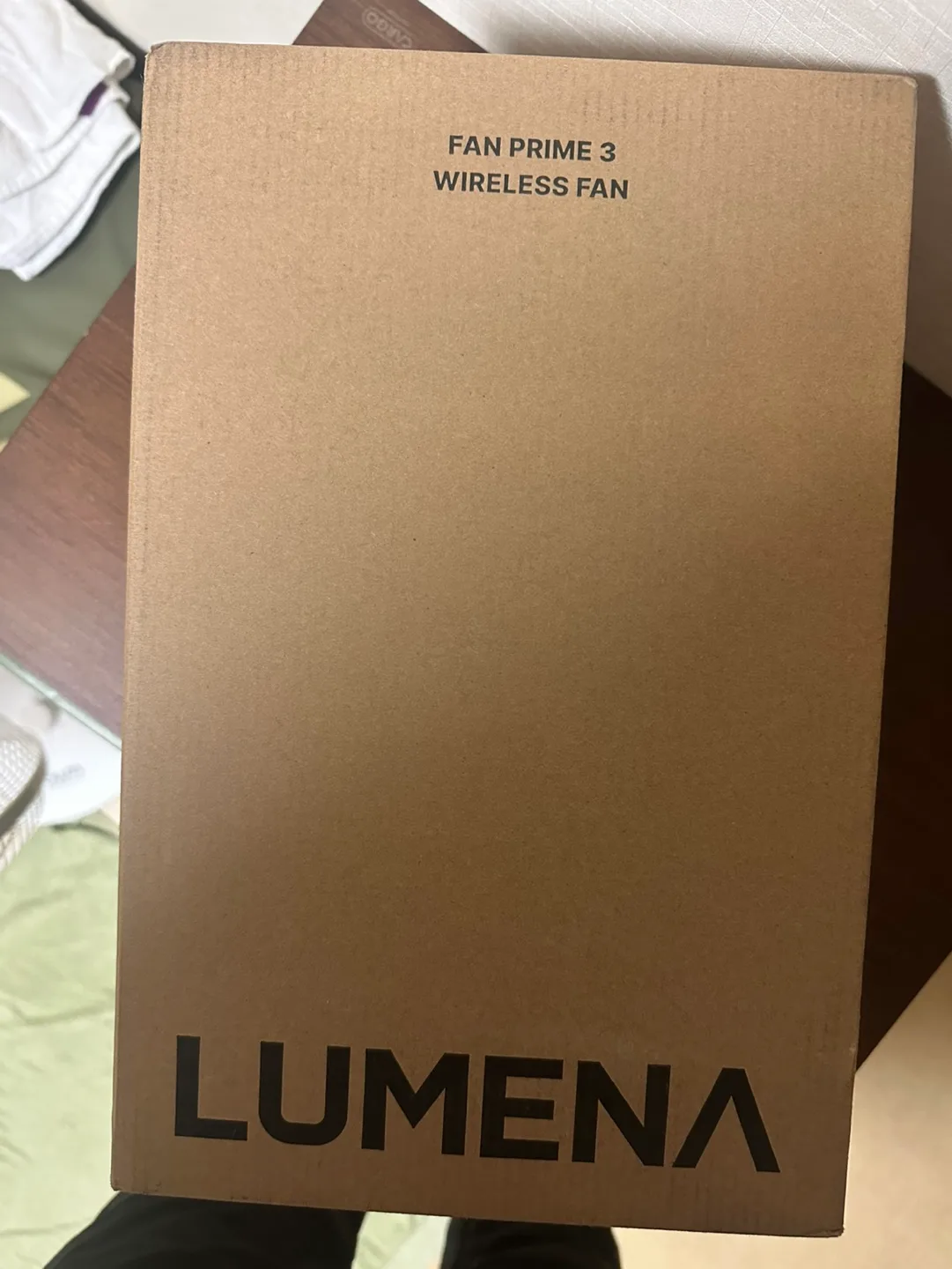 새상품!! 루메나 FAN PRIME 3차콜블랙