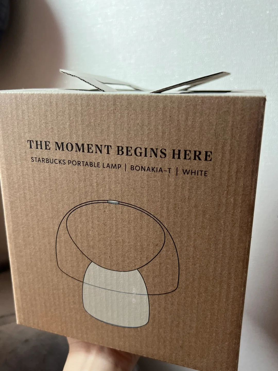 (미개봉) 스타벅스 보나키아 무드등 화이트 팝니다