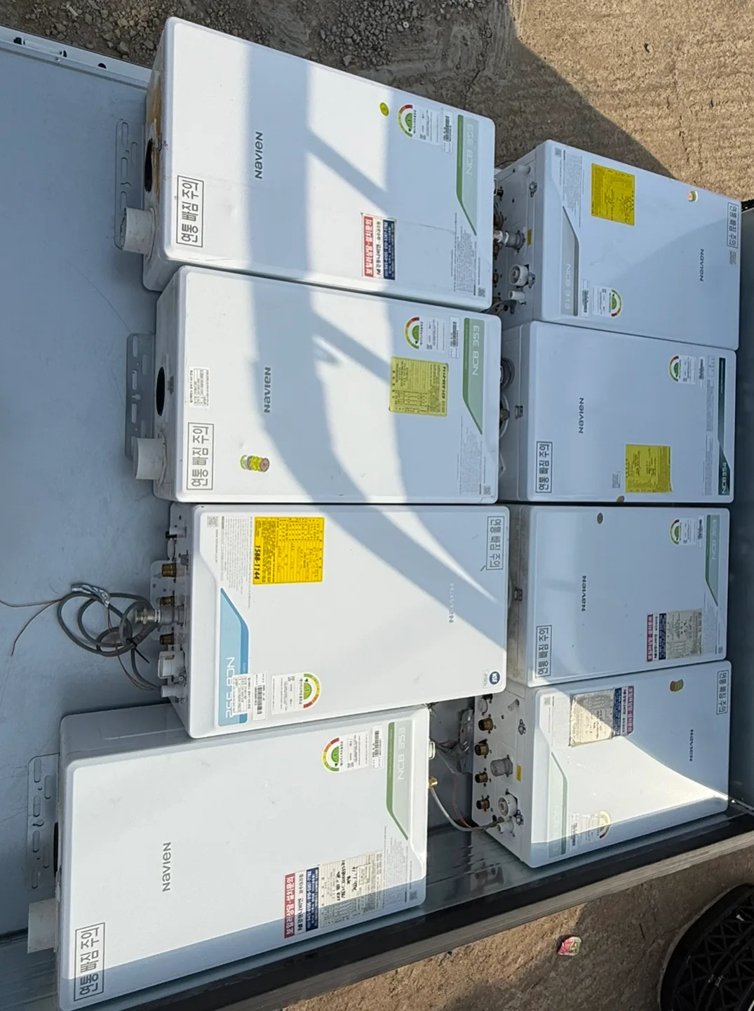 나비엔 콘덴싱 보일러 팔아요 중고입니다