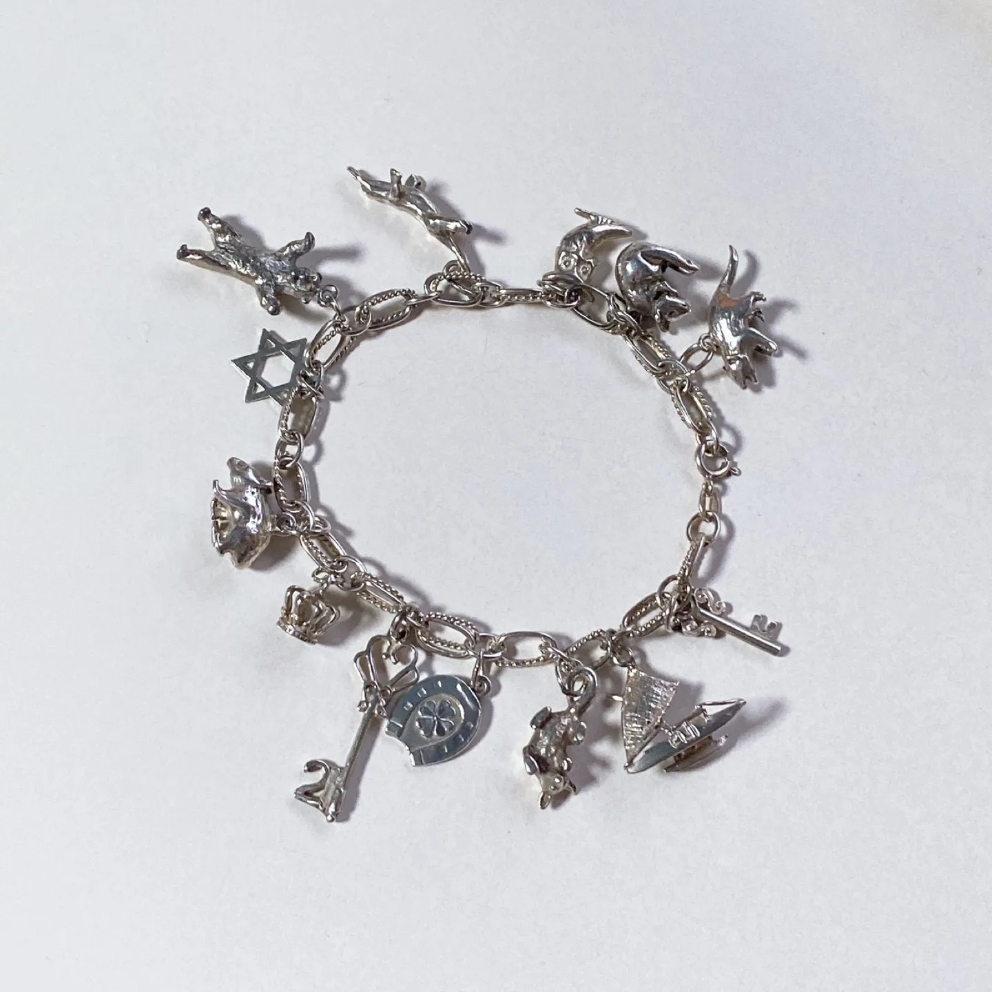 실버 참 팔찌 시드니 백화점 정품