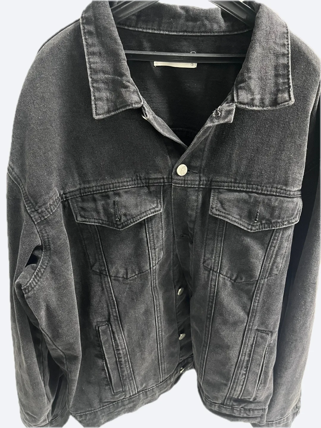 중고 흑청자켓 판매합니다.