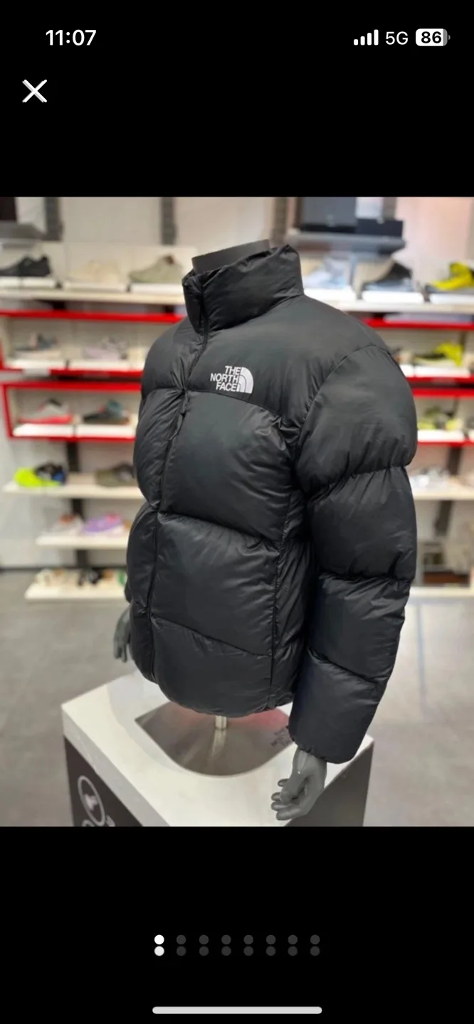 노스페이스 눕시 온볼 패딩