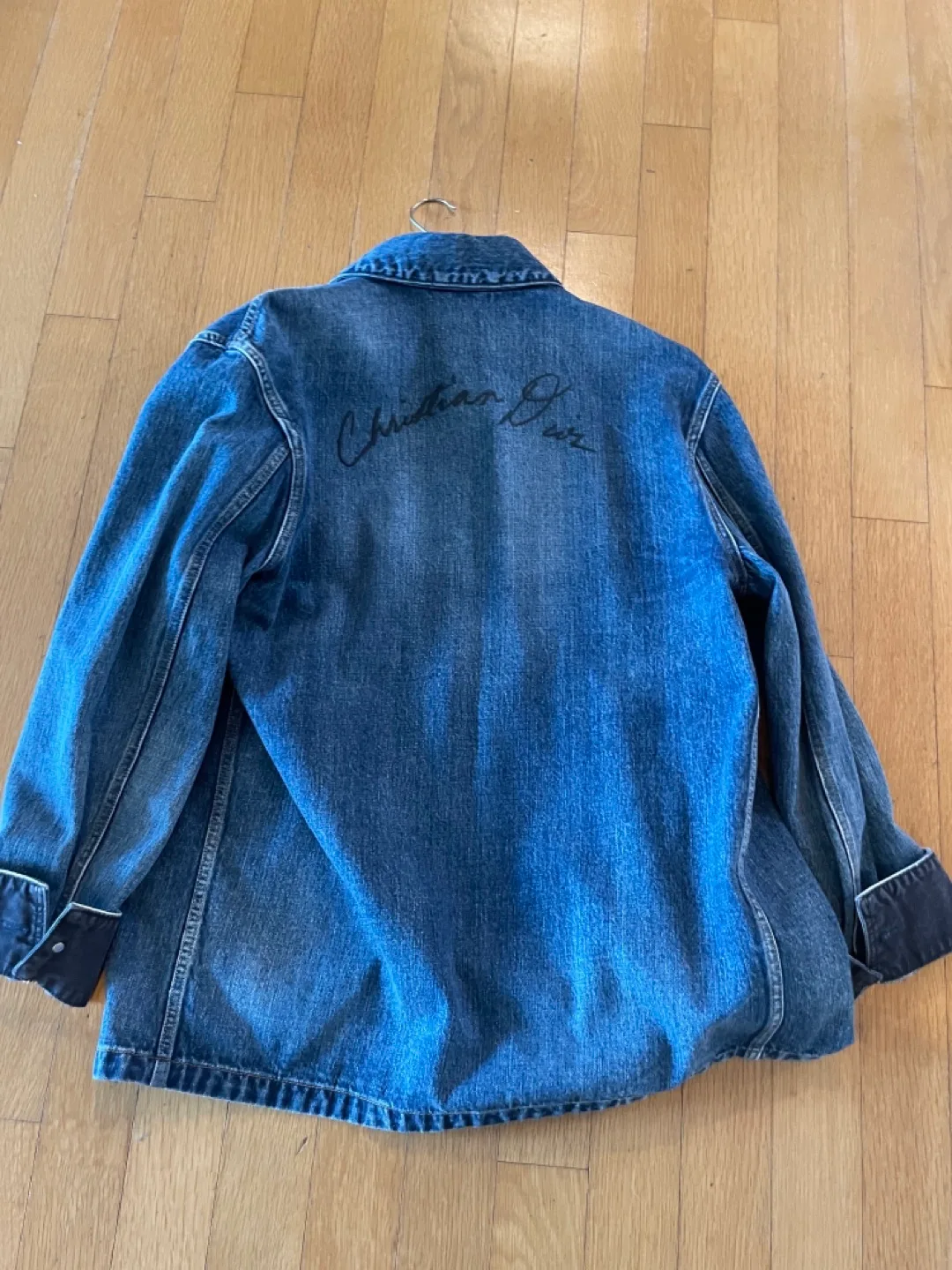 디올 남자 청자켓 54사이즈 105~110사이즈