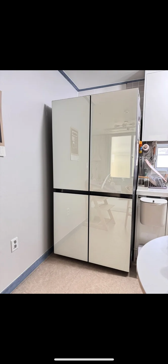 비스포크 얼음정수기 냉장고 S급