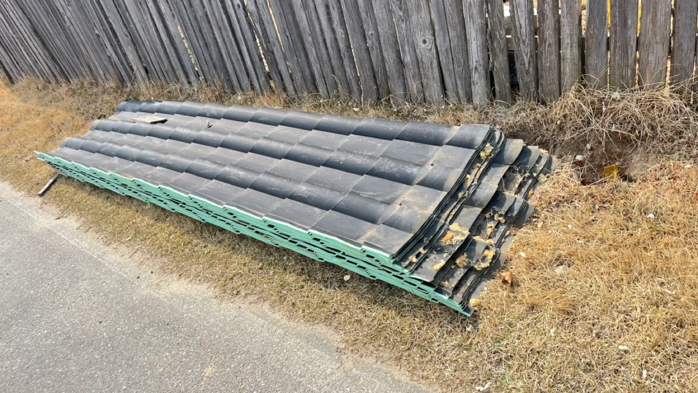 중고 함석 전통기와 판넬