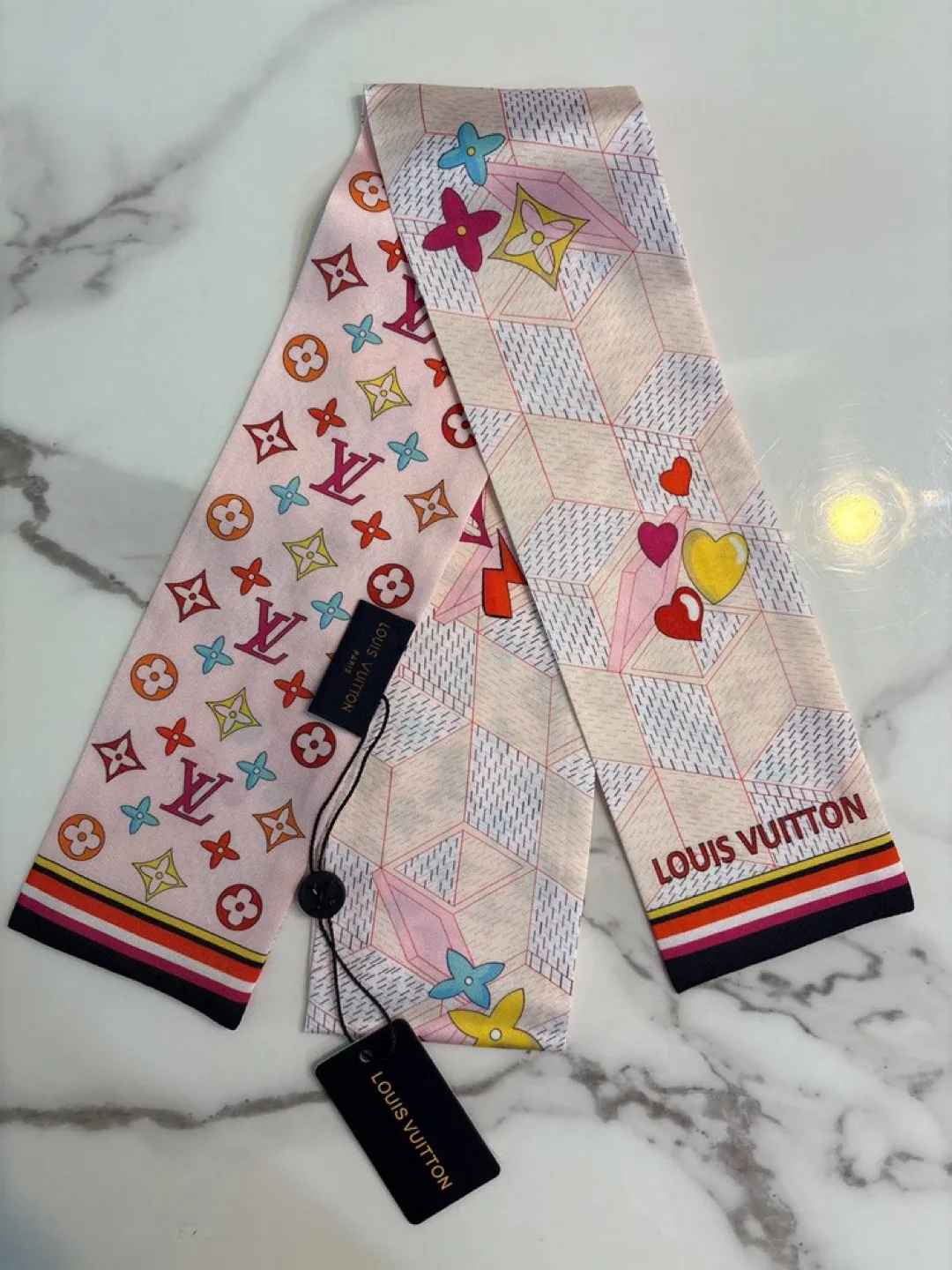 루이비통 방도 스카프 새것