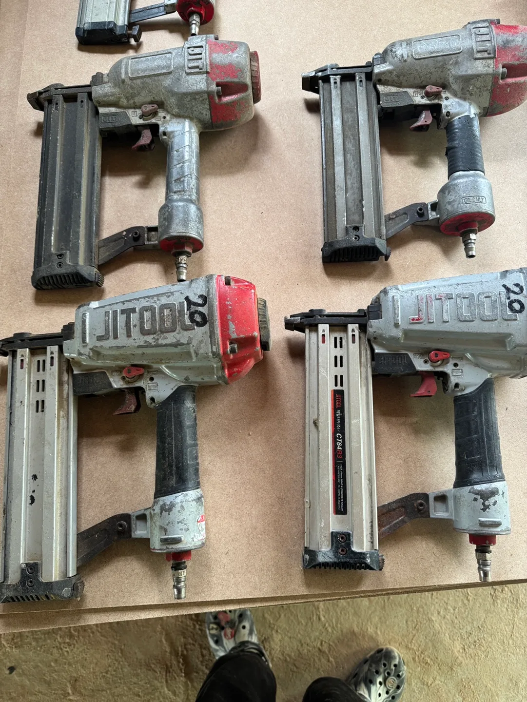 중고 제일 에어 타카 팝니다