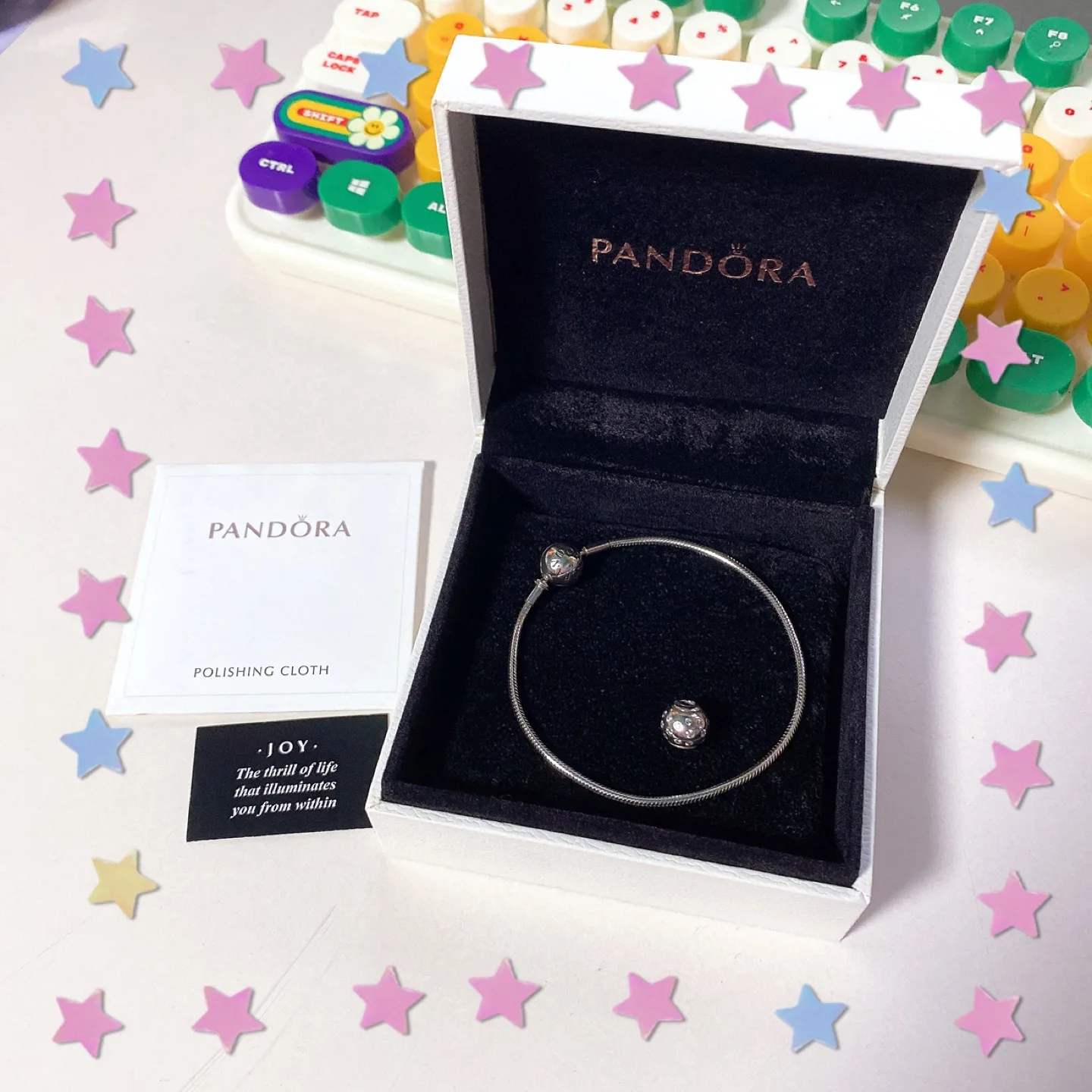 한정판 판도라 joy 참 + 판도라 팔찌