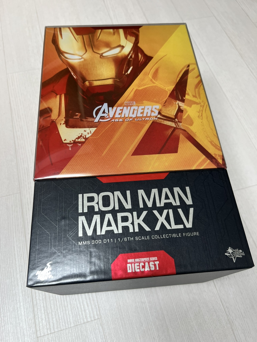 핫토이 어벤져스 에이지 오브 울트론 아이언맨 마크45 피규어