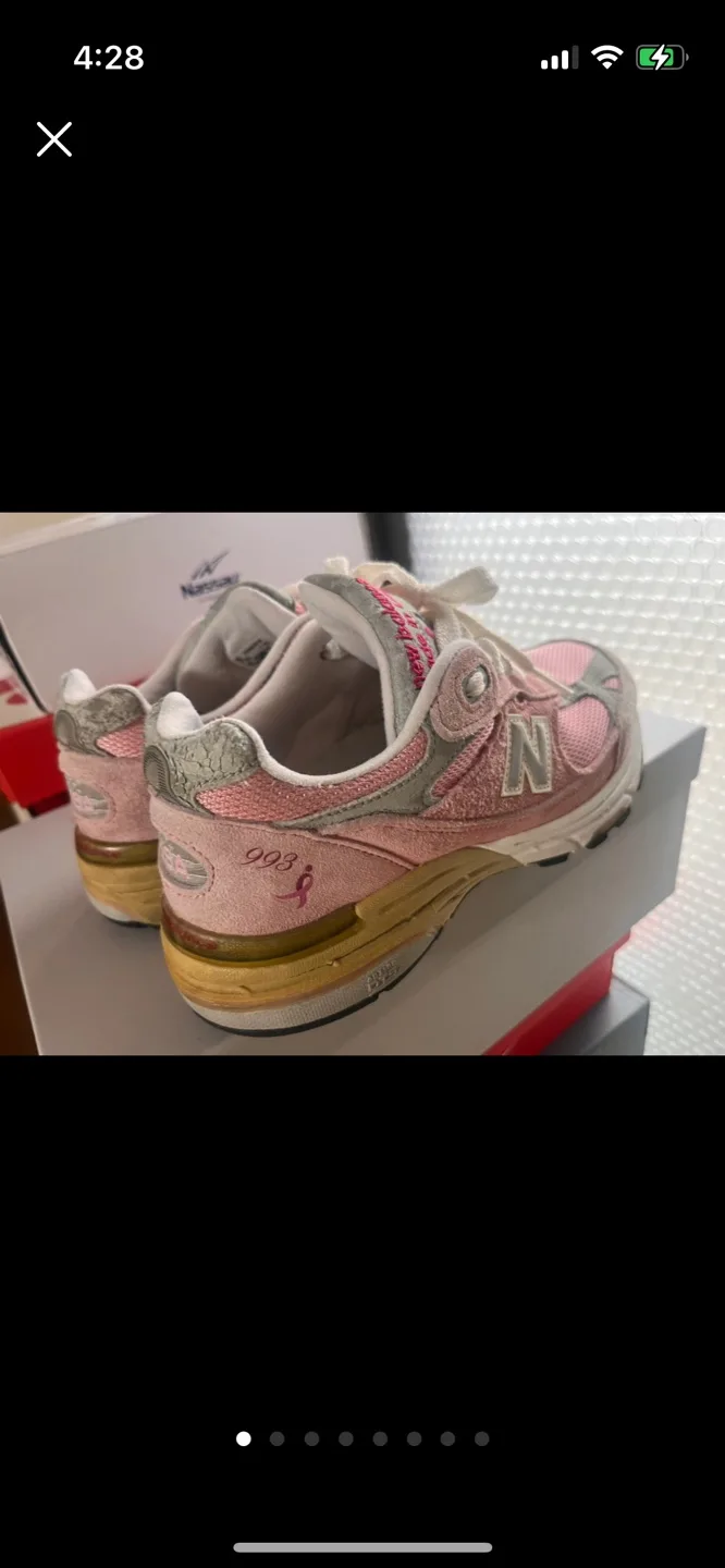 뉴발993 핑크 3만원 중고