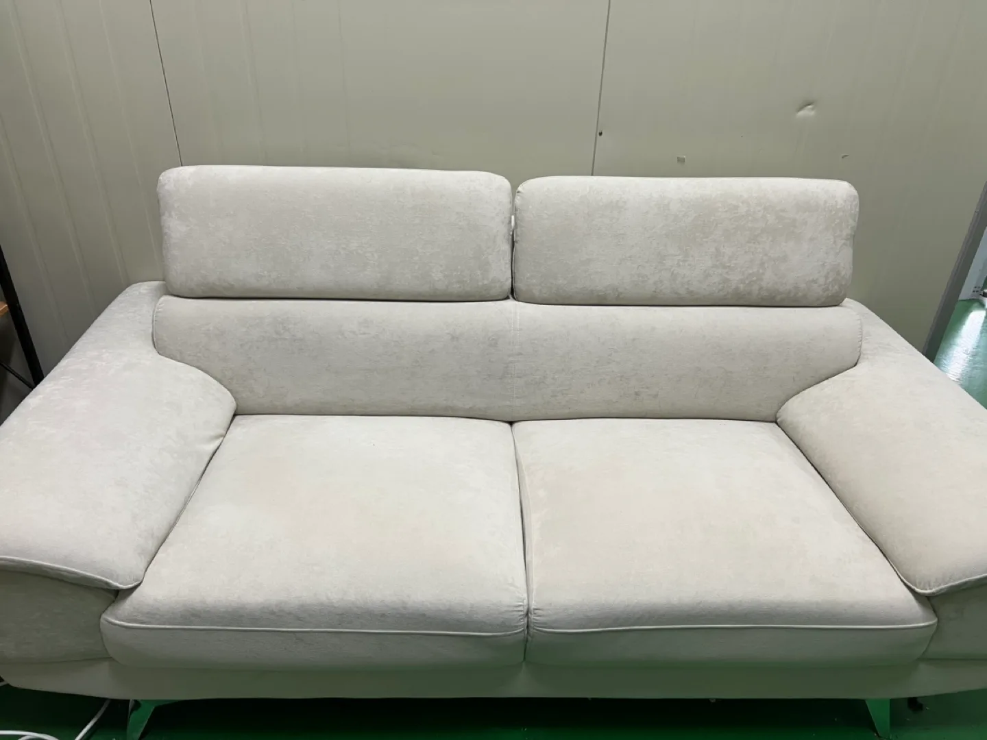 웰퍼니쳐 프리미엄 아쿠아텍스 3인용 소파 중고