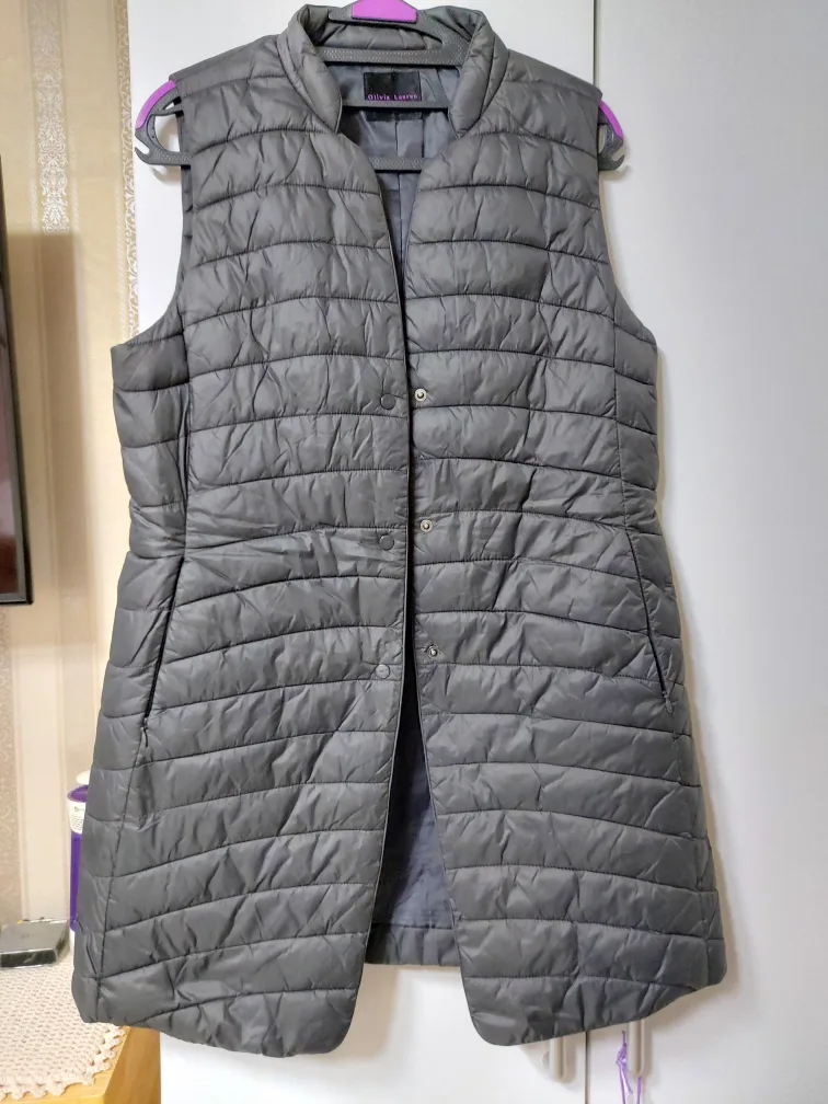 올리비아로렌 경량조끼 95