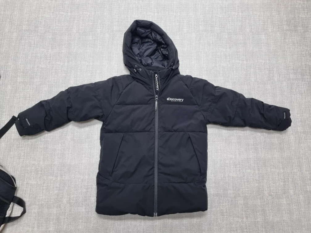 어린이 중고 디스커버리 패딩 140 판매합니다