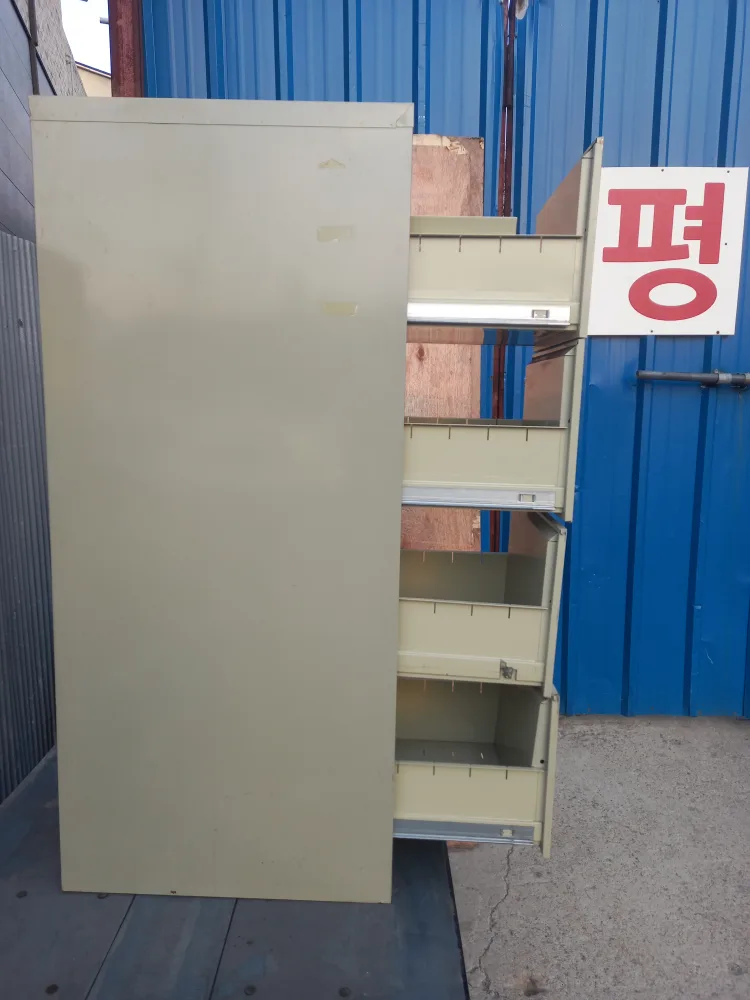 중고 소형 4간캐비넷