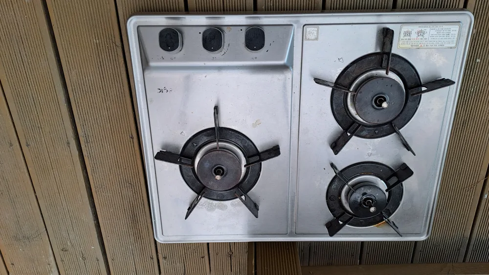 Lpg 매립형3구 가스렌지