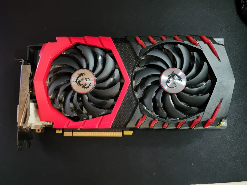 (중고) msi 지포스 gtx 1070 게이밍 그래픽카드팝니다 더이상 가격 안내립니다..
