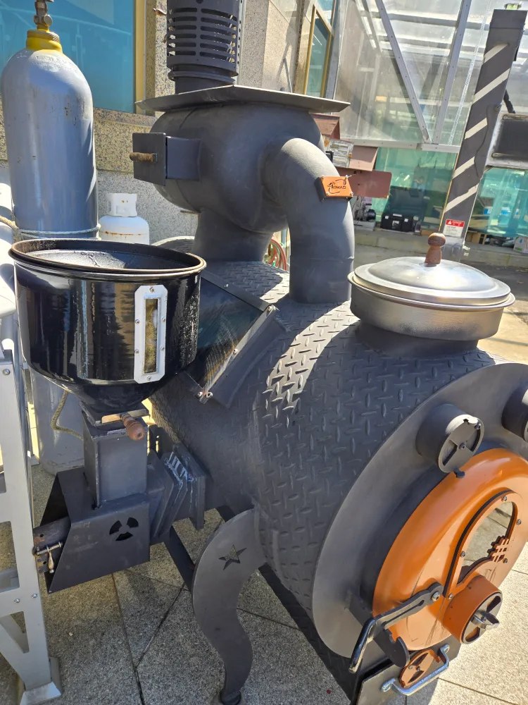 팰릿겸용 중고 화목난로 팝니다