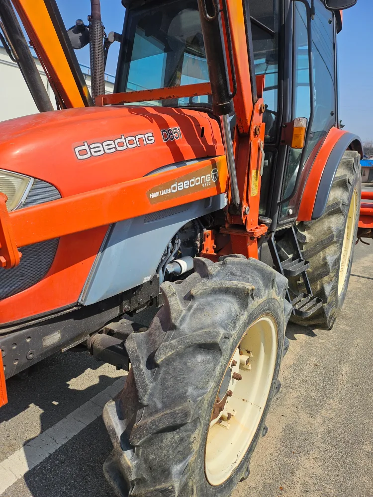 트랙터대동85마력중고팬매