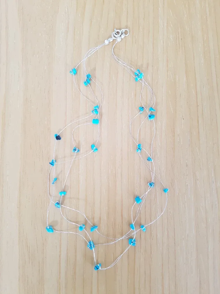 [새상품/미착용] 천연터키석 실버넥레이스, 탄생석 터키석 은목걸이, [중고] 은 링귀걸이