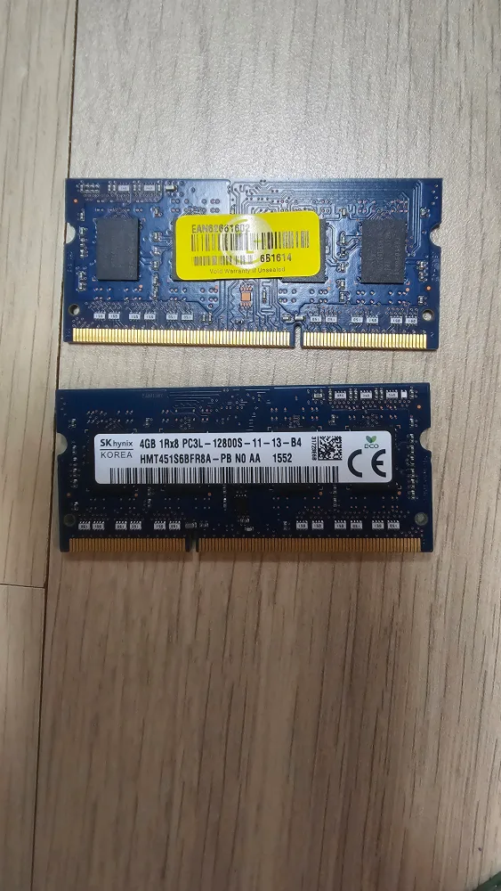 중고 램(노트북/슬림pc용)
