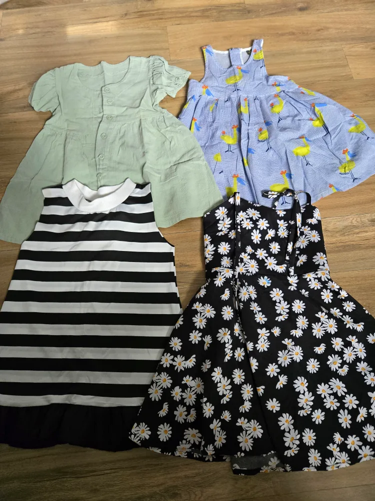 원피스 100사이즈 4벌