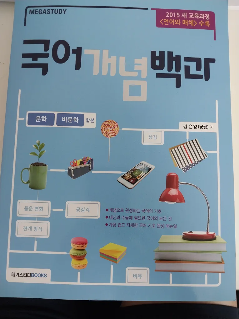 국어개념백과: 중고등문법,문학능력향상 메가스터디