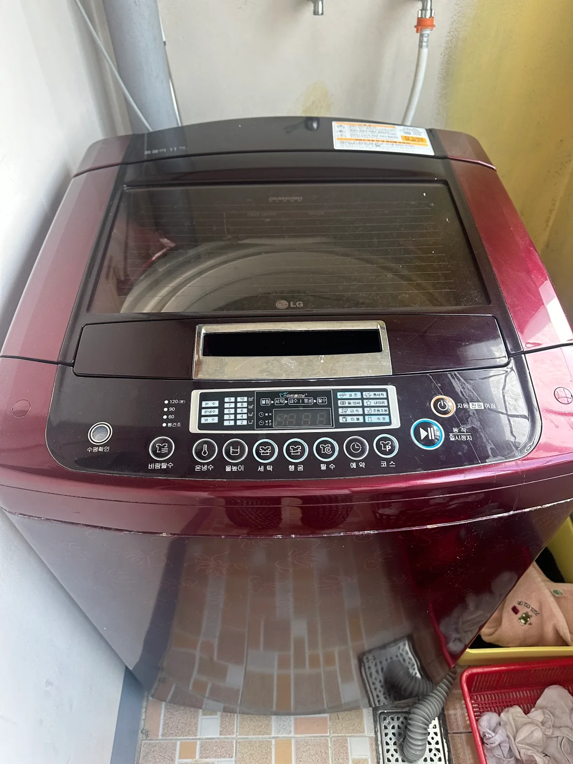 세탁기 중고로 팝니다