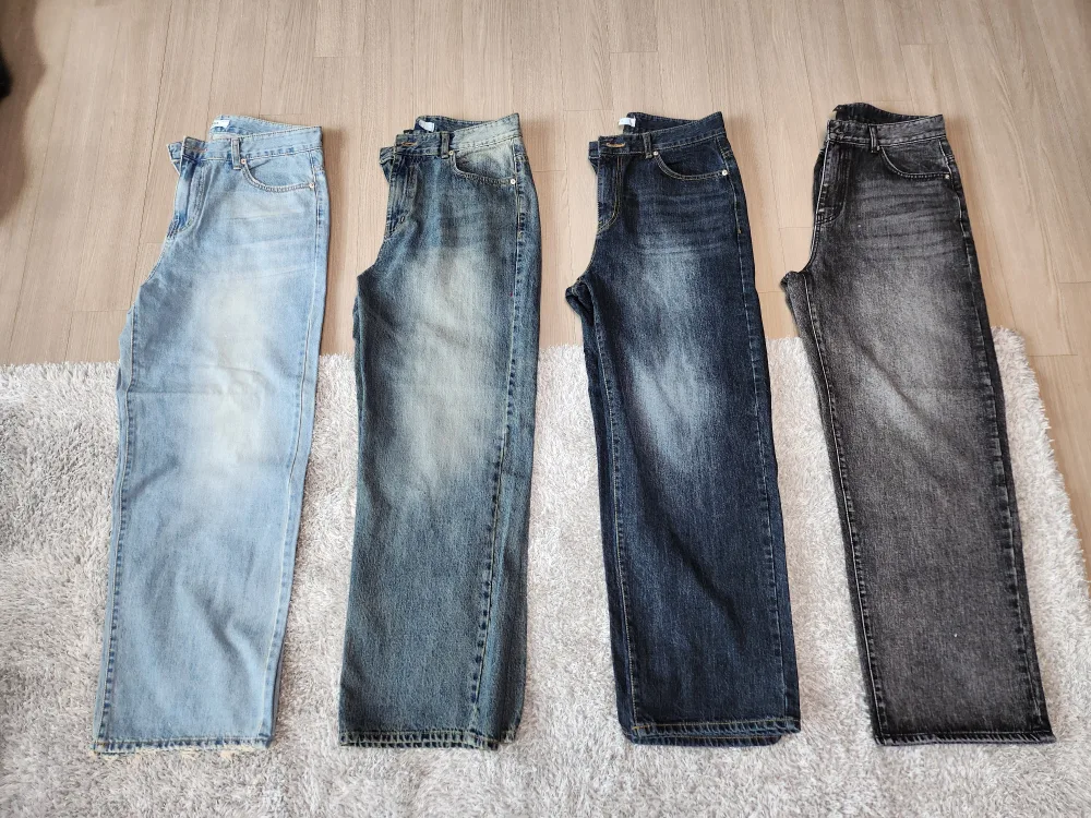 남성 와이드핏 청바지 32 새상품