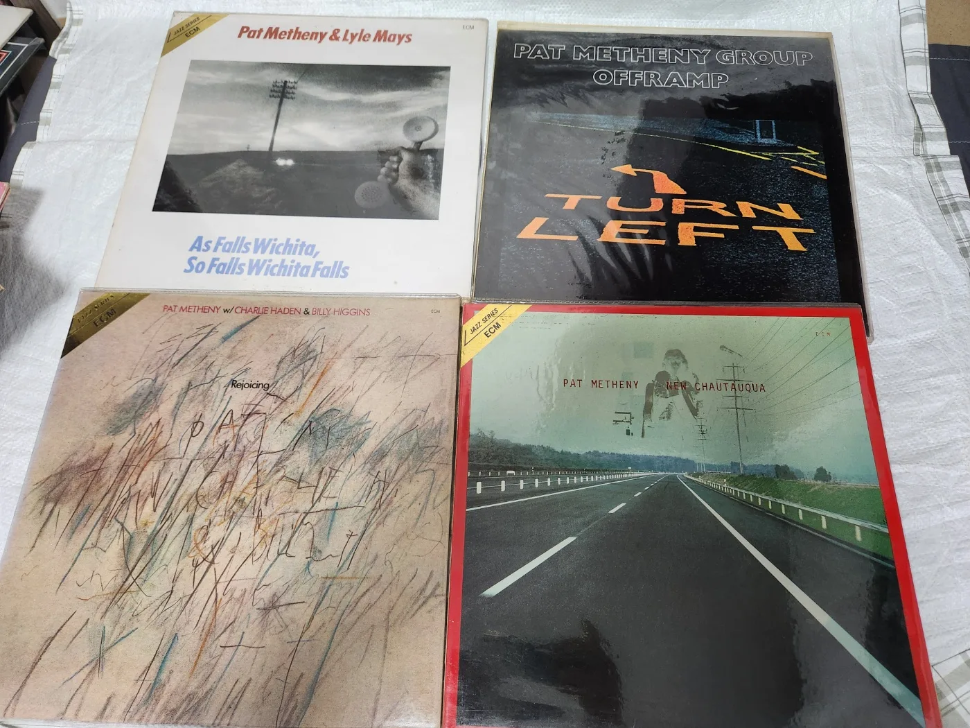 팻 매스니 Pat Metheny 중고 LP 총 4장
