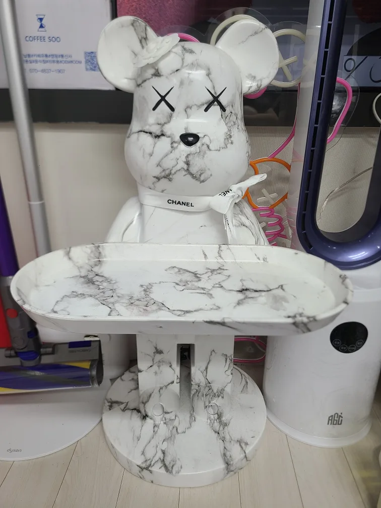 72cm빅베어브릭 사이드 테이블 협탁 인테리어