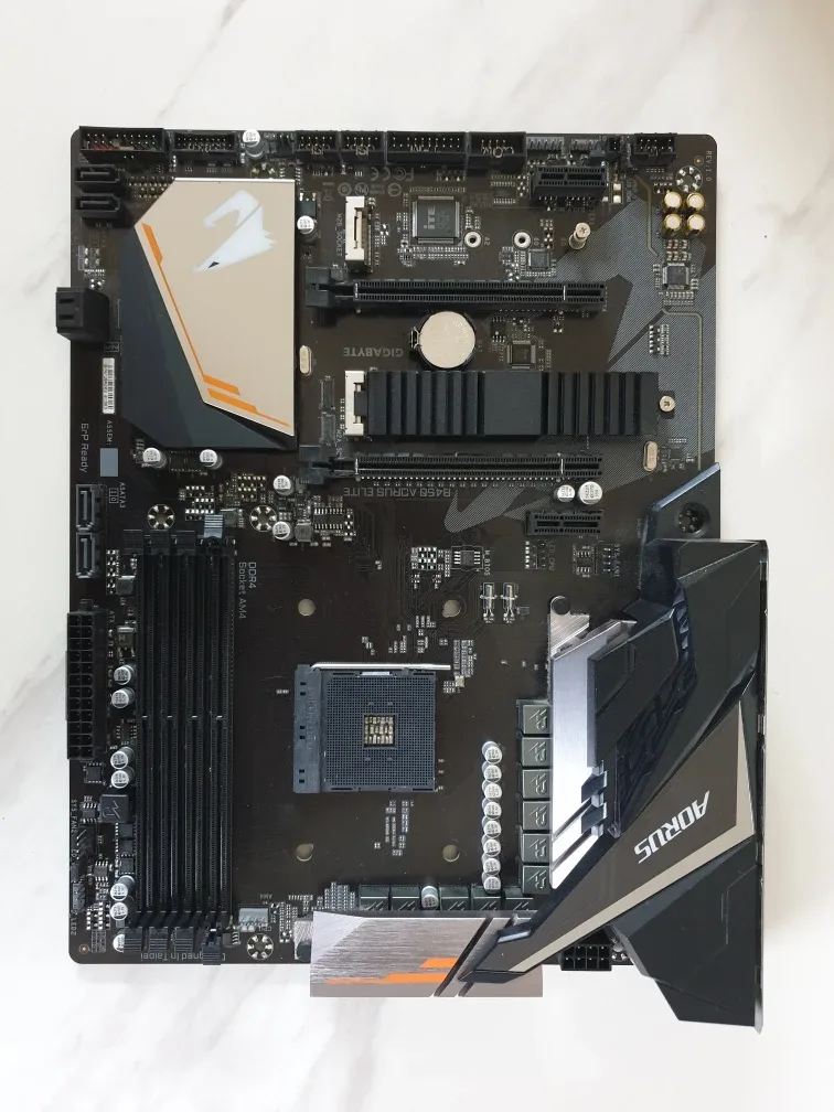 (고장) 기가바이트 B450 Aorus Elite 부품용