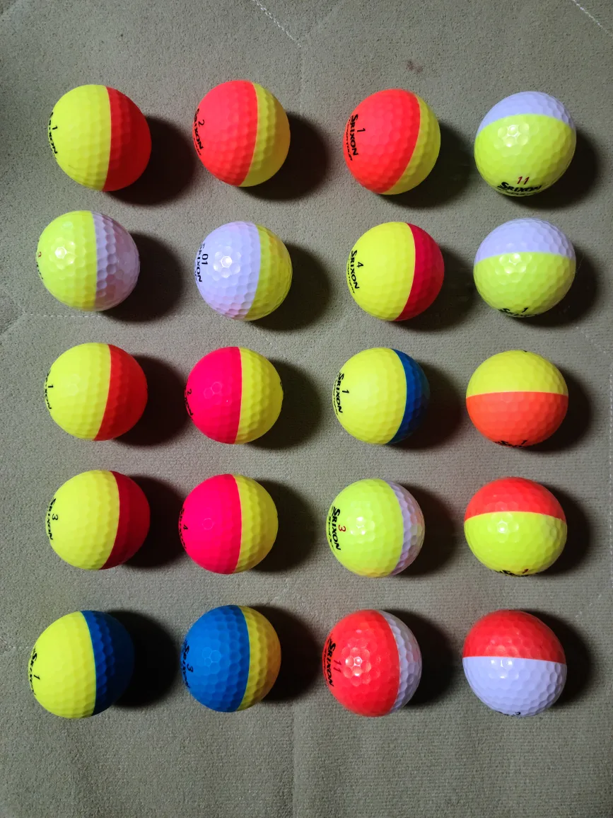 스릭슨 반반볼 볼빅 반반볼 골프공 로스트볼 중고거래  골프용품