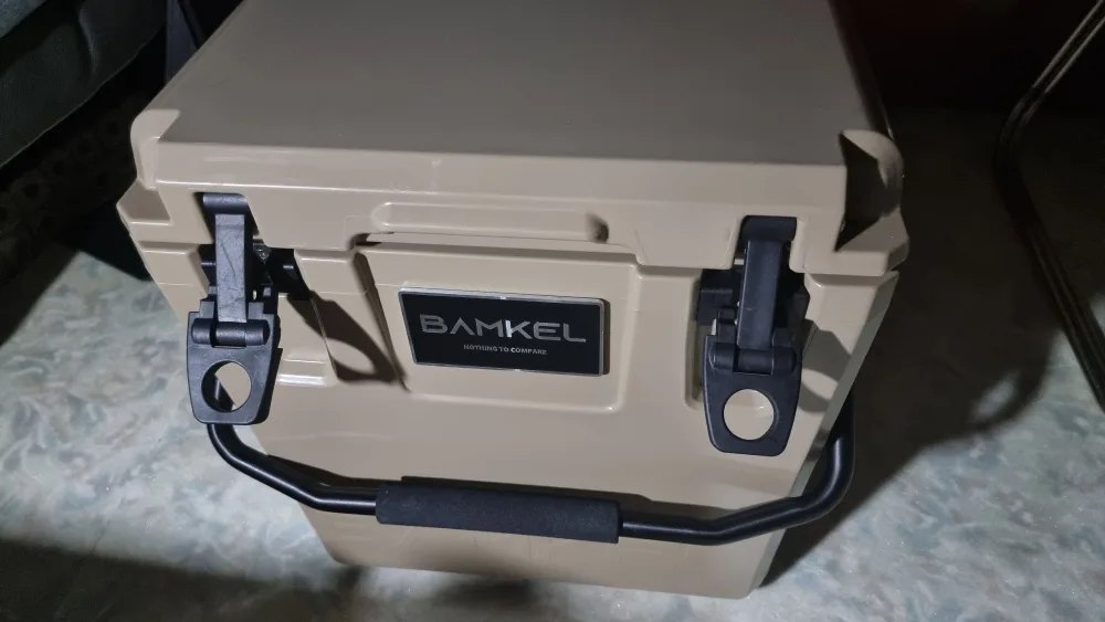 캠핑,낚시) 밤켈 하드쿨러 27QT 탄색(아이스쿨러