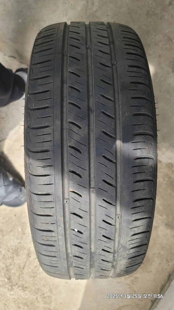 모닝중고타이어 한대분팝니다