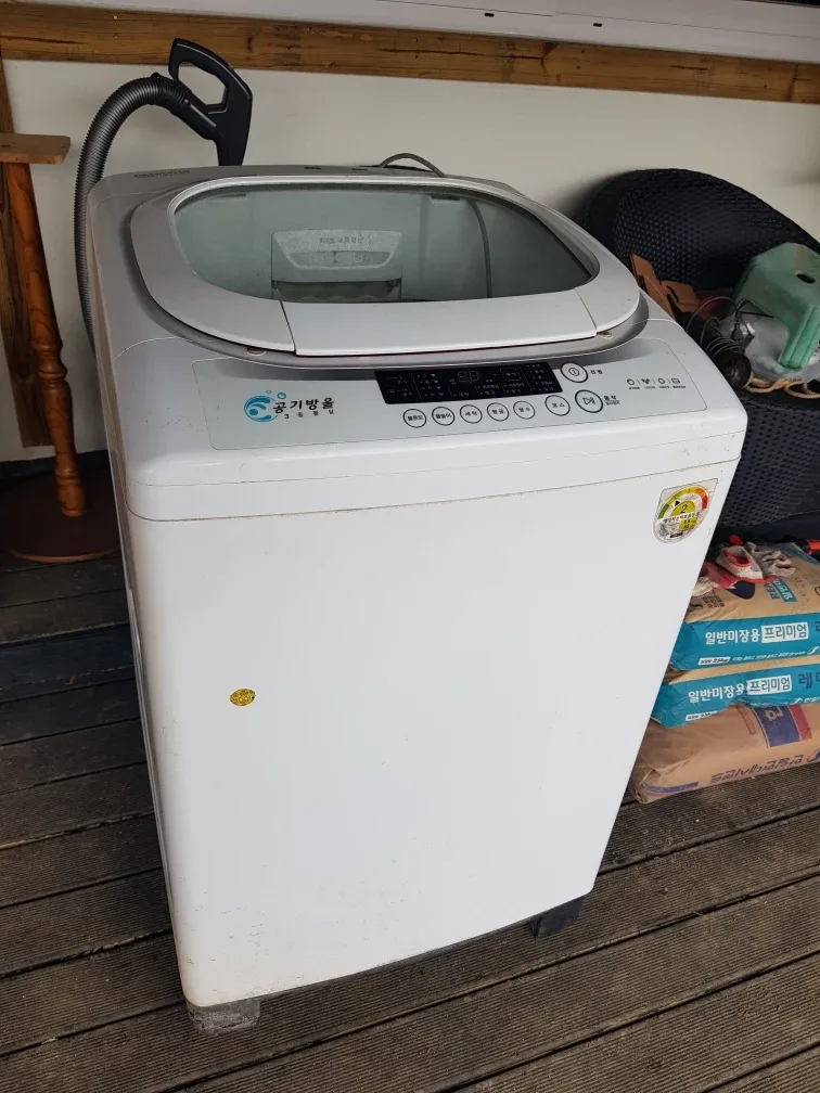 대우 공기방울 세탁기 15kg