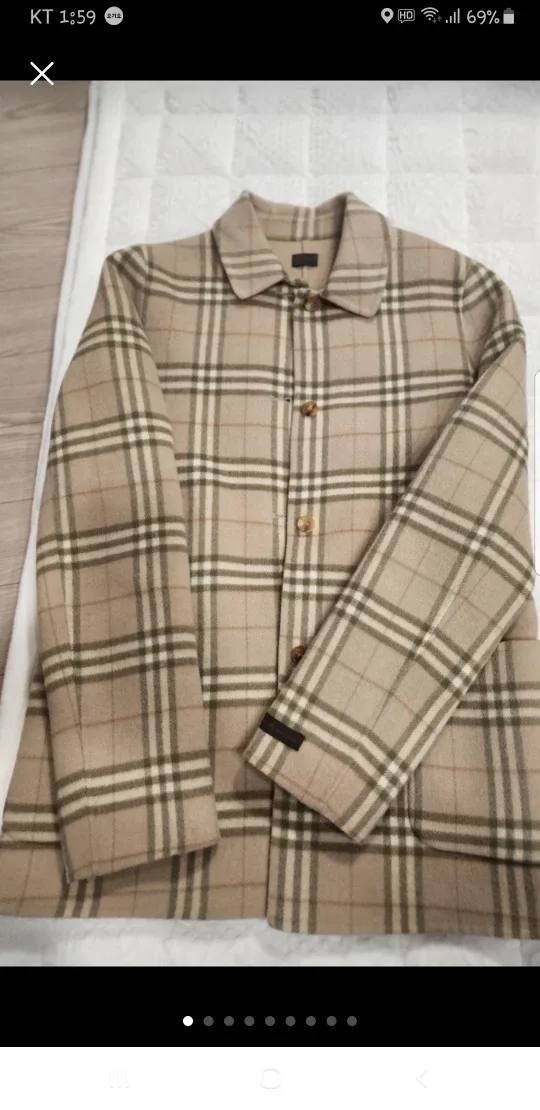 시스템 체크 자켓.스커트 세트