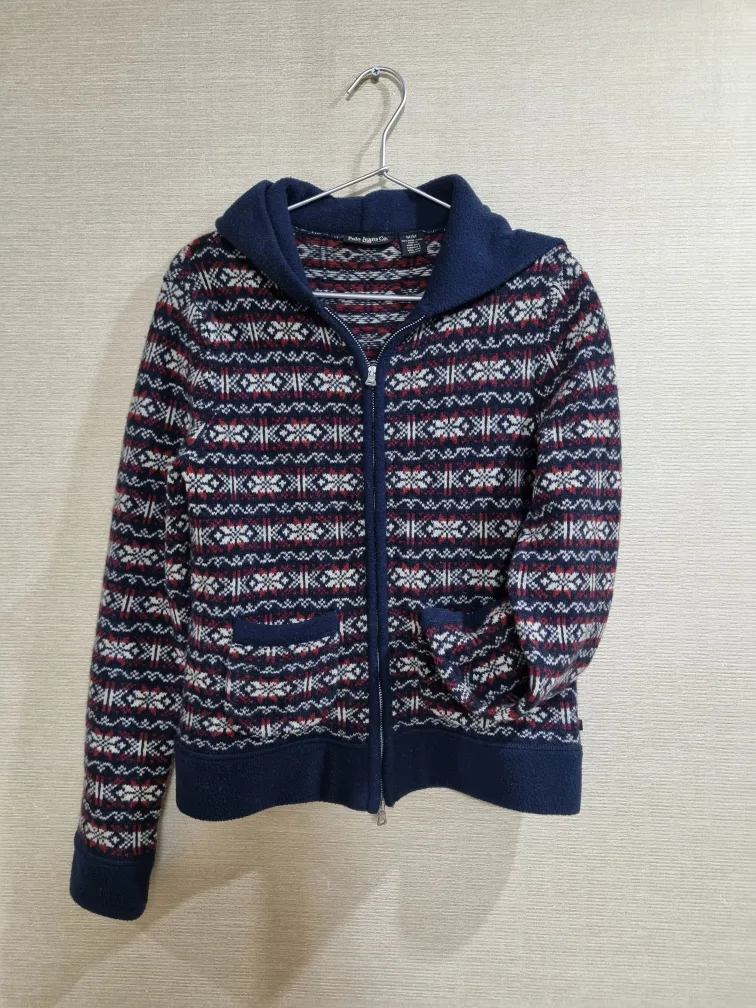 폴로 폴라폴리스 후드 가디건