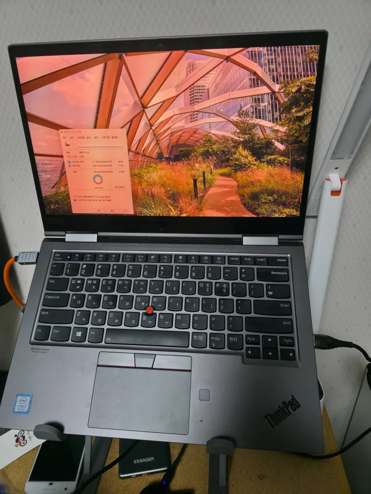 thinkpad x1yoga gen4 (16gb. 512gb) A급 동탄성남에서 판매합니다.