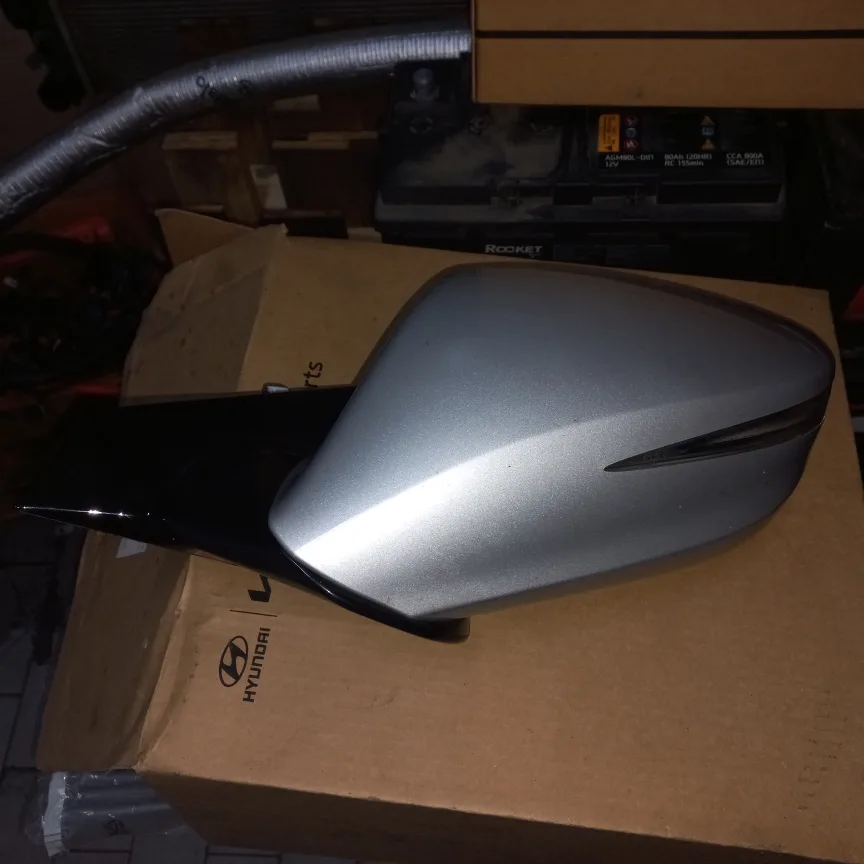 현대자동차 사이드미러 876103V653Y7S 중고 회색