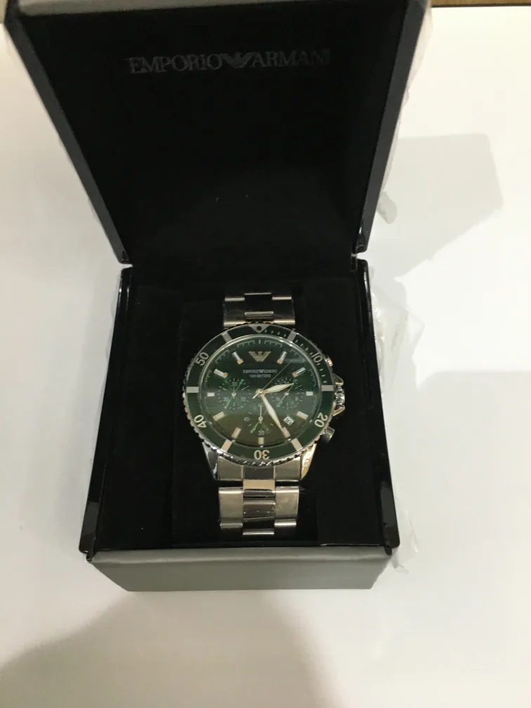 알마니중고명품시계녹색 컬러감 예쁜 제품이에요