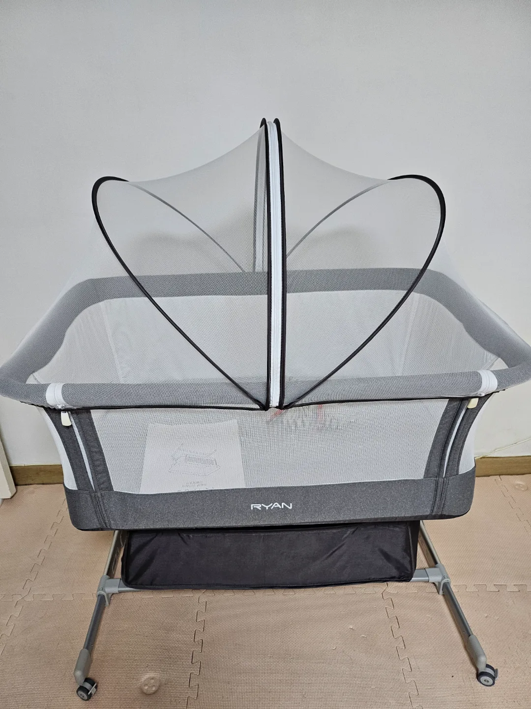 리안 드림콧 아기침대 토프 그레이