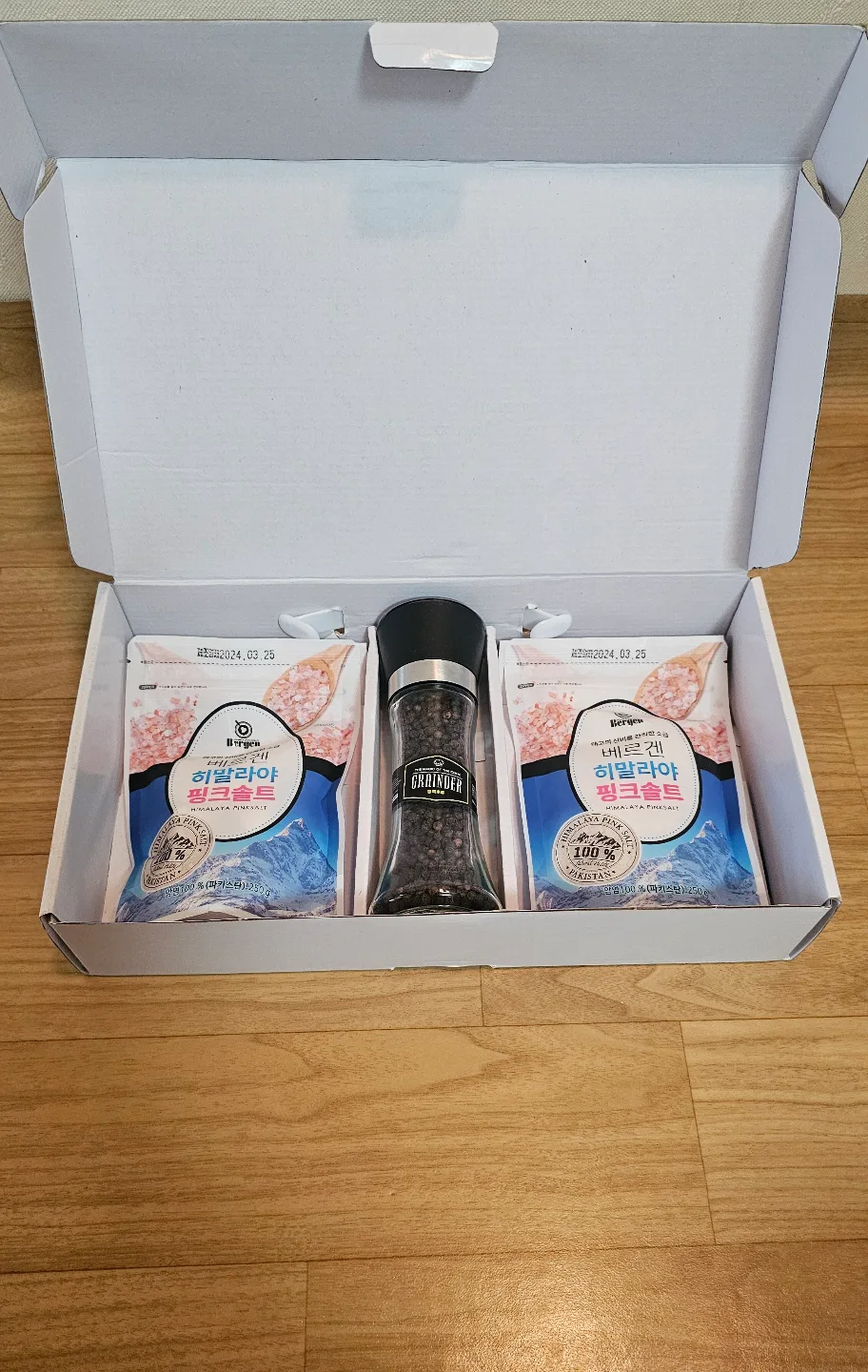 히말라야 핑크솔트 + 후추