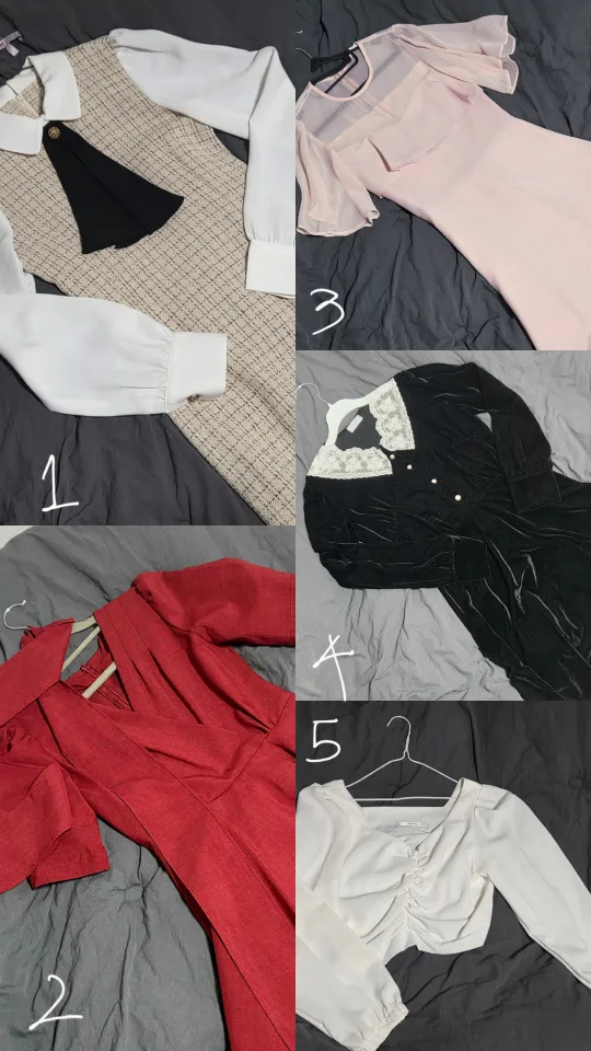 에이블리 옷 중고판매(원피스,블라우스)