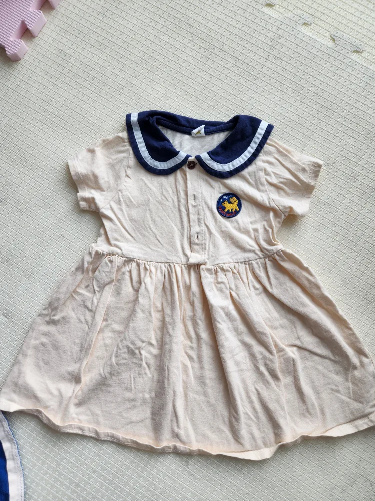 몰리멜리 세일러칼라 원피스 아동복